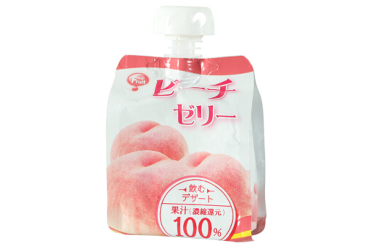 日本星宇果太郎0卡零卡可吸100%果汁果冻(白桃味)